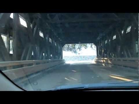 Bissell Covered Bridge,Charlemont,Massaschusetts(Rt8a-1/4 mile from Charlemont Center)