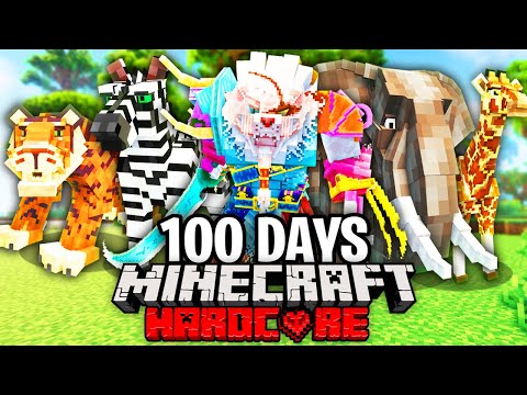 Forrestbono - I Survived 100 Days in Madagascar in Minecraft.. Here's What Happened..