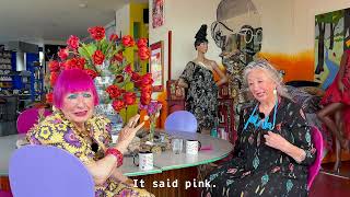 Annie Sloan Visits Zandra Rhodes