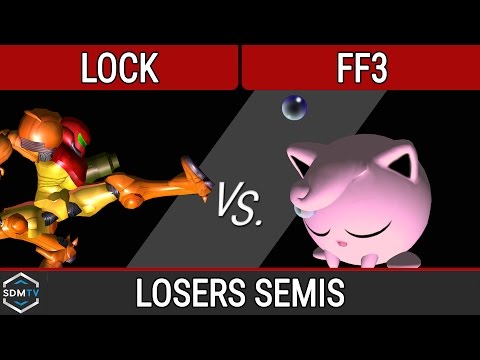 SDSU Biweekly 52 - Lock (Samus) vs. FF3 (Jigglypuff) - SSBM Losers Semis - Smash Melee