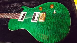 Video thumbnail for Artist Package PRS guitar gets lampshade knobs install by youKnowWho3311