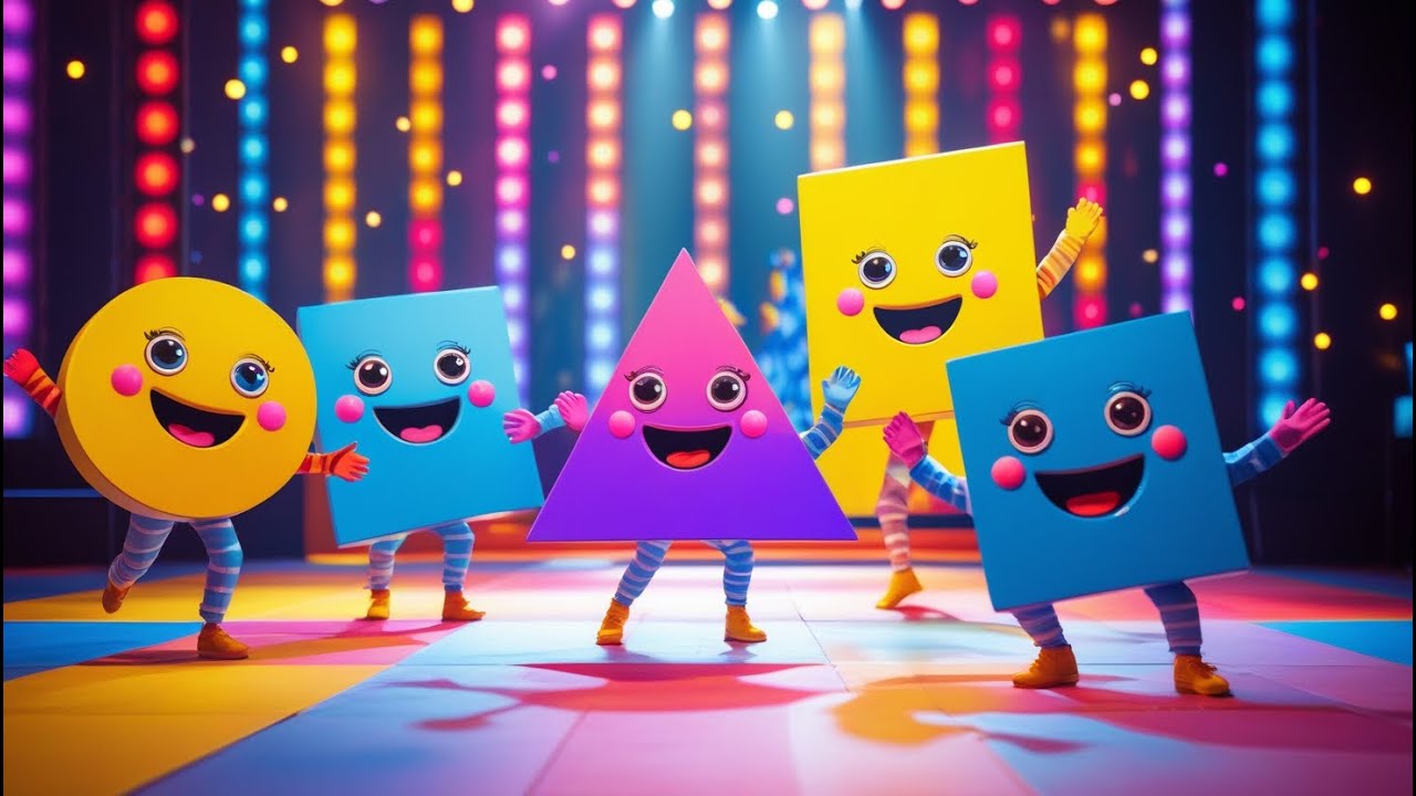 A Festa das Formas - Formas geométricas - Educação Infantil