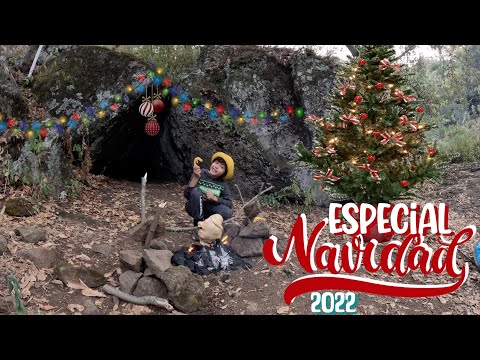 Paso la NOCHE de NAVIDAD en la CUEVA de las CABEZAS GIGANTES