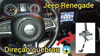 Jeep Renegade a coluna de direção quebrou 😱 Fui Na Jeep Osten e veja o que aconteceu