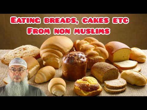 Can we eat cakes, bread, sweets, veg food... from non muslims? - Assim al hakeem