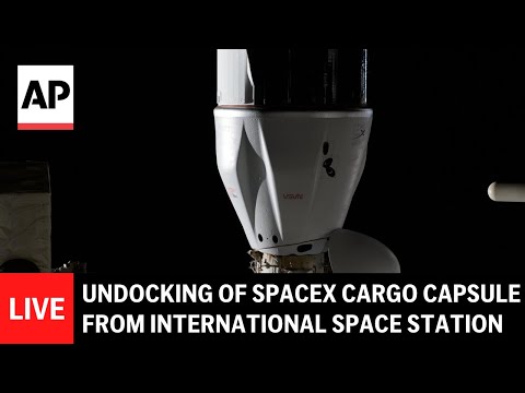 LIVE: Undocking of NASA and SpaceX CRS-32 Dragon from the International Space Station