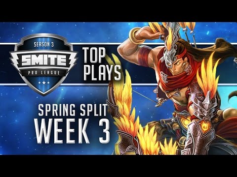 SMITE Pro League 2016 - Week 3 Top Plays (Spring Split)
