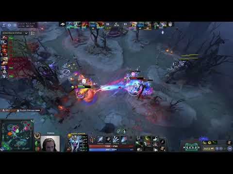 OG vs Secret  Topson solo kill Nisha