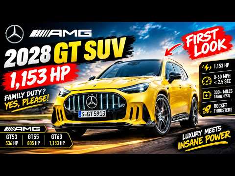 Thumbnail for 2028 Mercedes-AMG GT SUV: 1153HP Family Supercar! by Mercedes-AMG GT SUV