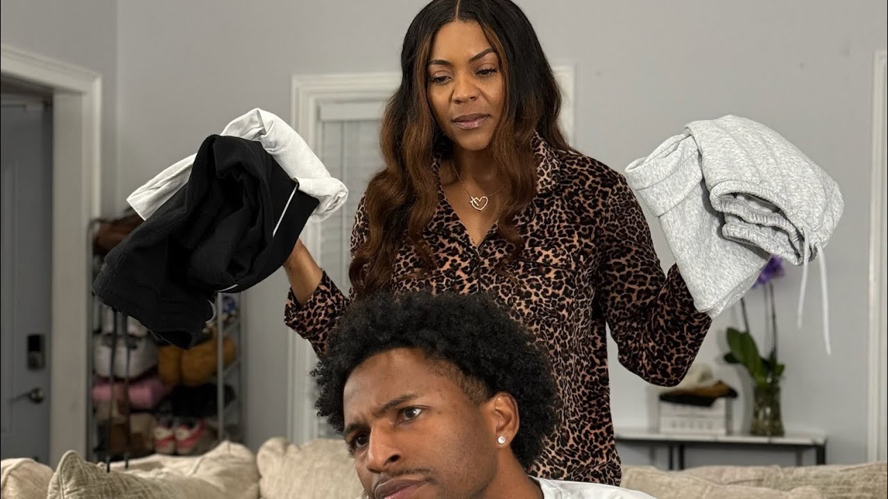 When Ernestine asks Tre where was he at last night! 