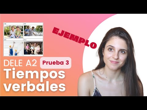 📝 Prueba 3 Expresión Escrita - Tarea 2 (ejemplo) - DELE A2 ✏️