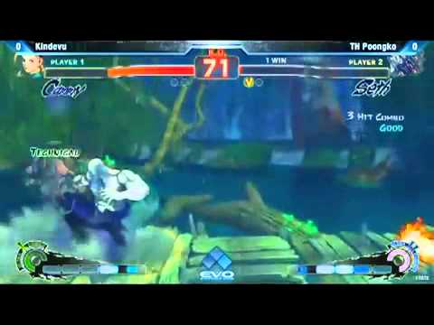 EVO 2012 TOP 8 Qualifiers - Kindevu vs Poongko