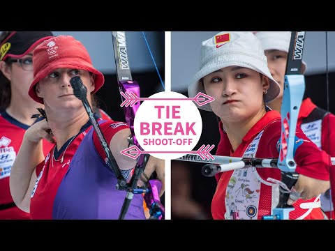 Great Britain and China in a world championship bronze medal shoot-off | Fivics tiebreak
