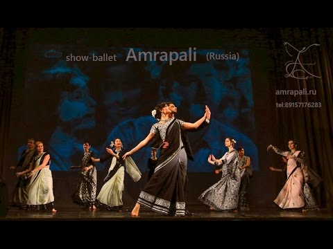 Black and white Bollywood cinema-show-ballet Amrapali(Russia) by Leena Goel