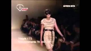 Model Moments - Agyness Deyn