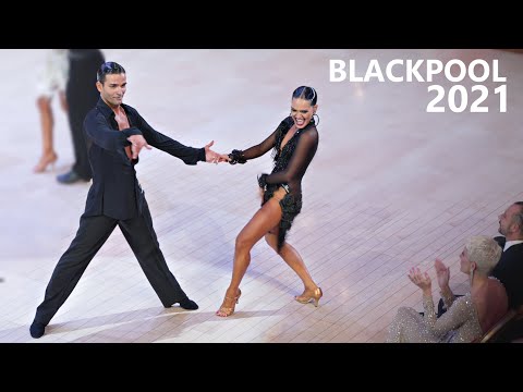 Nino Langella & Andra Vaidilaite (ITA) - Blackpool 2021 - Professional Latin | QF Samba