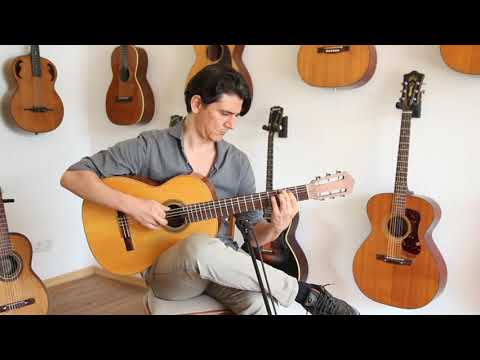Hermanos Conde 1970's negra - amazing guitar built in the style of Paco de Lucia's flamenco guitar - huge sound + video image 12