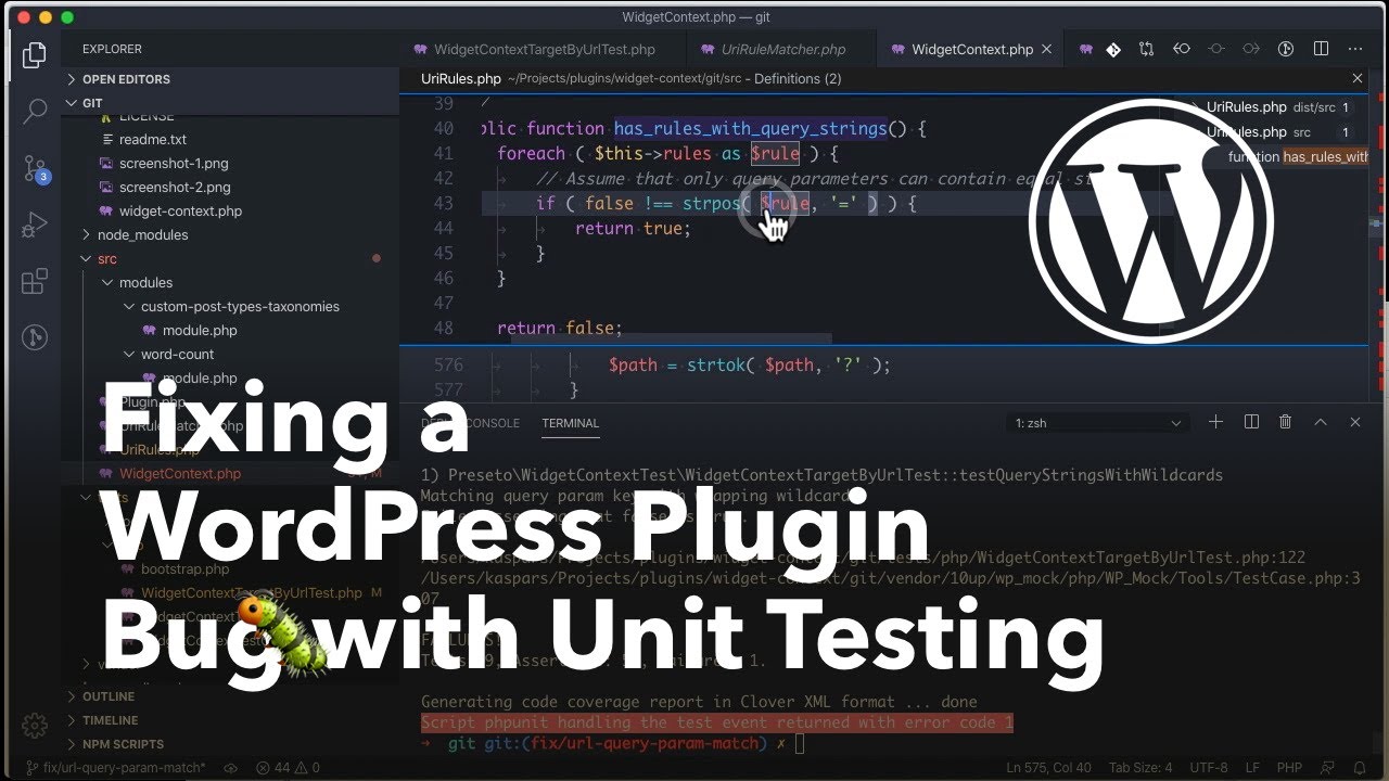 Fixing a WordPress Plugin Bug 🐛 with Unit Testing