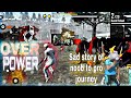 The sad story of all plyers noob to pro journey 🥺|OVER POWER ONSHOT M1887|TRY TO FLAME R||ROUK FF❤️🥀