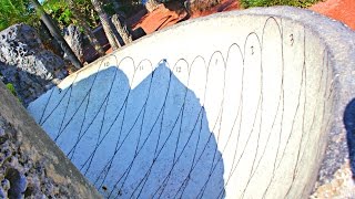 Mysterious Megalithic SunDial at Coral Castle, Florida