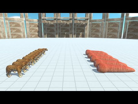 $100 VS $100 TOURNAMENT - Animal Revolt Battle Simulator