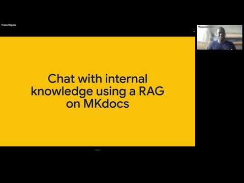 GDC Devfest 2025 - Thamu Mnyulwa -From Docs to Dialog: Patterns for Chatting with Internal Knowledge