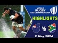 New Zealand U20 v South Africa U20 Highlights | The Rugby Championship U20 2024