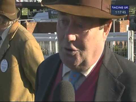 Nicky Henderson after Racing Post Arkle Trophy Trial Novices´ Chase
