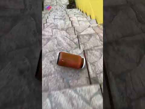 Bottle Burst Of A Honeydew Syrup Bottle | #tempoapp