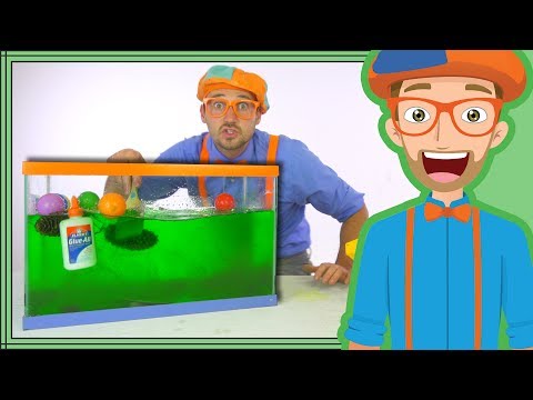Blippi Slime | Blippi Full Episodes | Sink or Float Science for Kids | Blippi Toys Video