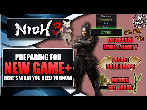 Everything You Need To Know For NG+ (Shogun's Journey) - Nioh 3 News, Guides & Updates