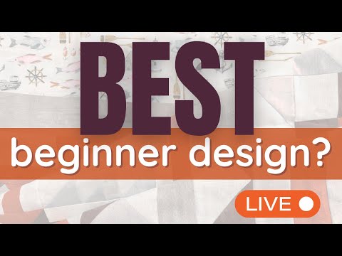 Free Motion Quilting for Beginners - Start with THIS Design!