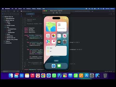 Minimal TodoList - iOS app