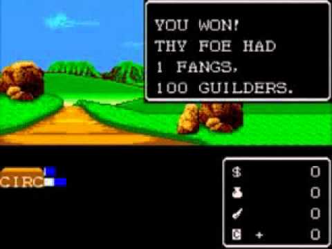 Miracle Warriors : Seal of the Dark Lord Master System