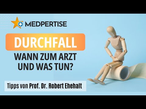 Durchfall - wann zum Arzt und was tun? Praktische Tipps von Prof. Dr. Robert Ehehalt #Durchfall