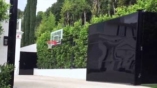 Beverly Hills Black Reflective Gate | Mulholland Security Los Angeles 1.800.562.5770
