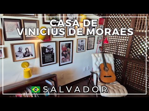 Inside Vinicius de Moraes' House in Itapuã, Salvador, Bahia, Brazil - Brazilian Music History
