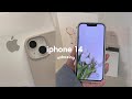 Iphone 14 Starlight  Aesthetic Unboxing Setup Accessories Camera Test Iphone Xr Comparison