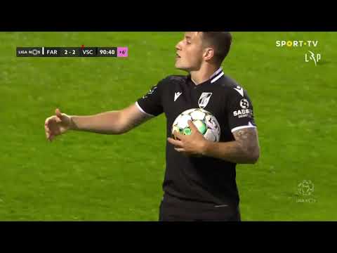 Goal | Golo Quaresma: SC Farense 2-(2) Vitória SC (Liga 20/21 #31)