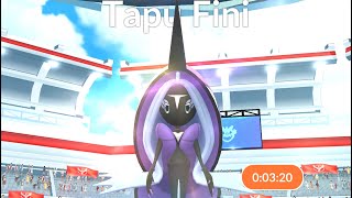 Battling Tapu Fini
