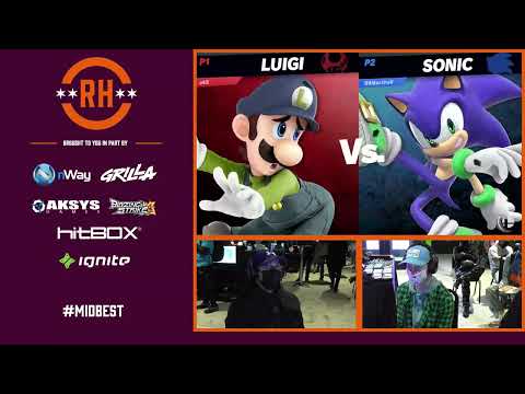 okS (Luigi) vs PowPow (Sonic) - Roundhouse 2022 Winners Quarters