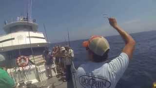 preview picture of video '55 inch Amberjack Deep Sea Fishing Port Aransas'