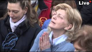 preview picture of video 'Medjugorje 02 March 2013 Our Lady's Apparition to Mirjana'