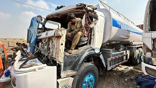 Hino Truck Dangerous Accident Cabin Chassis Repairing and Restoration Complete Video |#discover