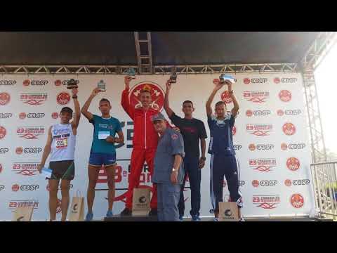 Renato Manico chega em  5° lugar na Corrida dos Bombeiros 2018