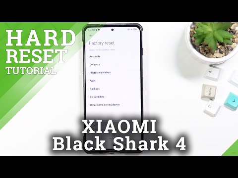 Factory Reset XIAOMI Black Shark 4  - Hard Reset via Settings / Wipe Data