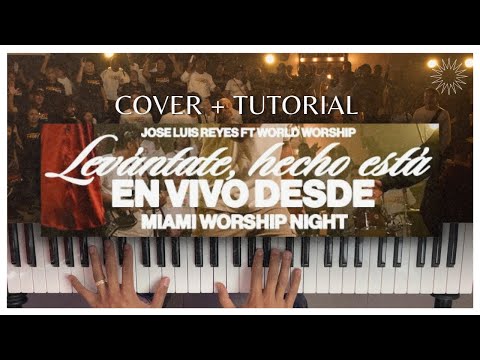 Levántate, Hecho Está | Piano Tutorial | Jose Luis Reyes