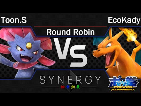 Synergy 5 - Toon.S (Weavile) vs EcoKady (Charizard) Round Robin - Pokkén