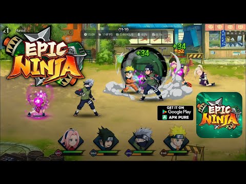 🆕🗣 Epic Ninja - God [Naruto Naruto 3d game] Gameplay Mobile!