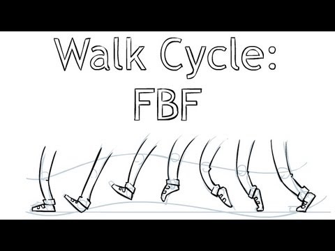 How To Animate Walk Cycle FBF Frame by Frame